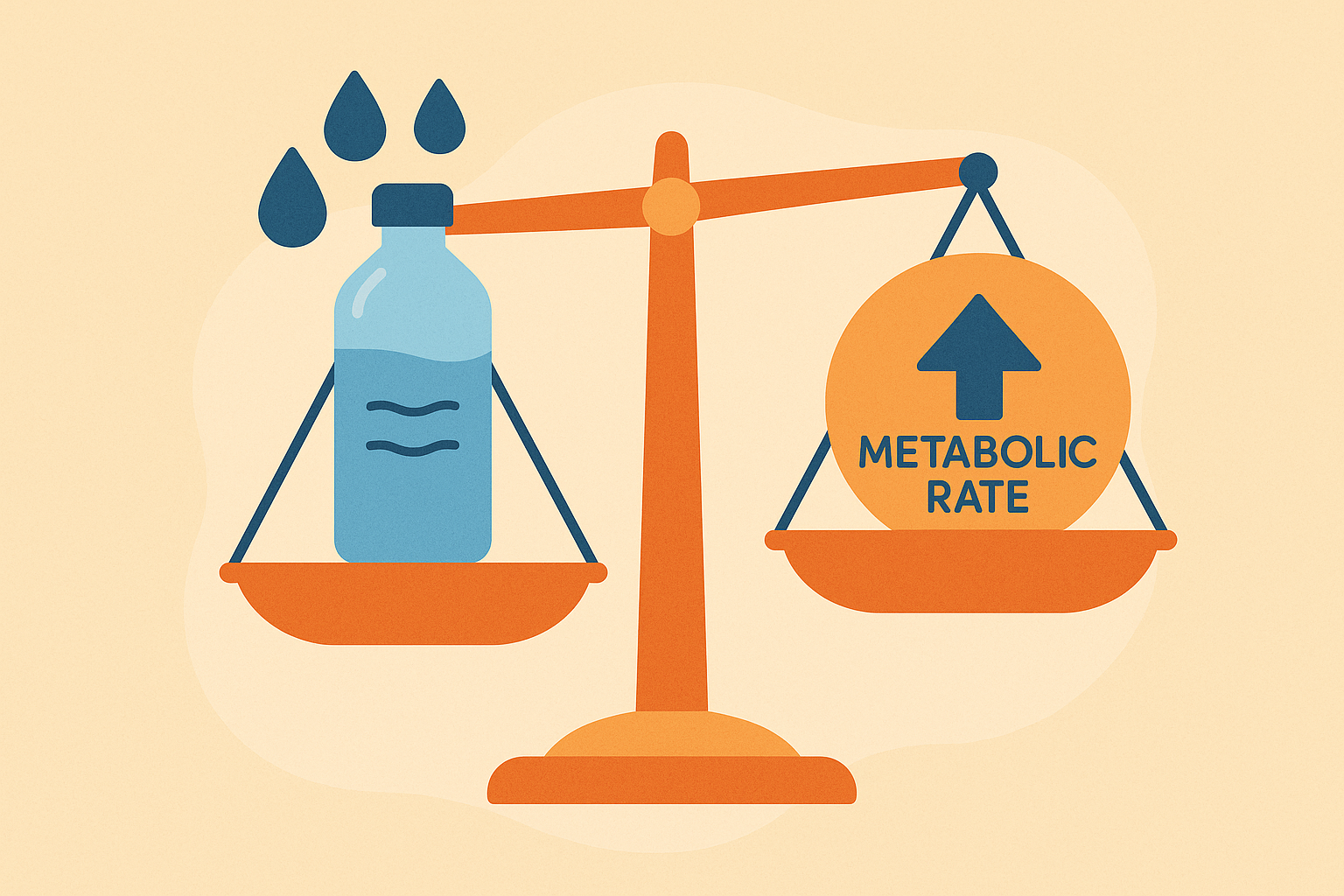 Hydration levels affecting metabolic rate during crying