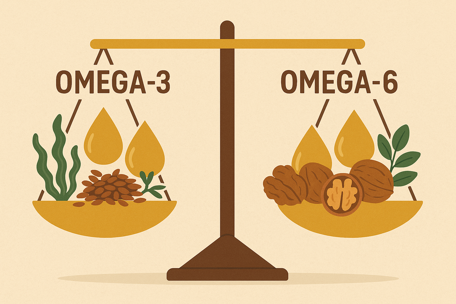 Omega ratio optimization in dairy-free diets