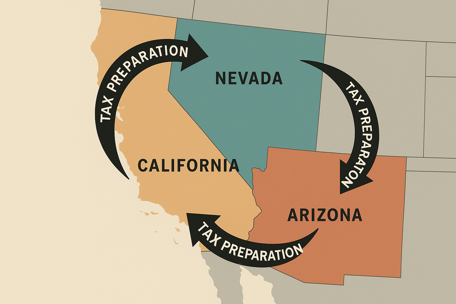 Federal vs state tax preparer authority comparison