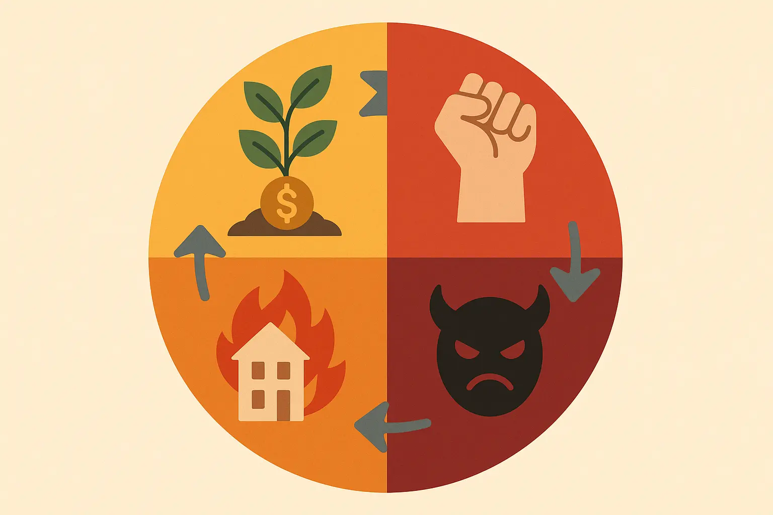 Pride cycle consequences and choices