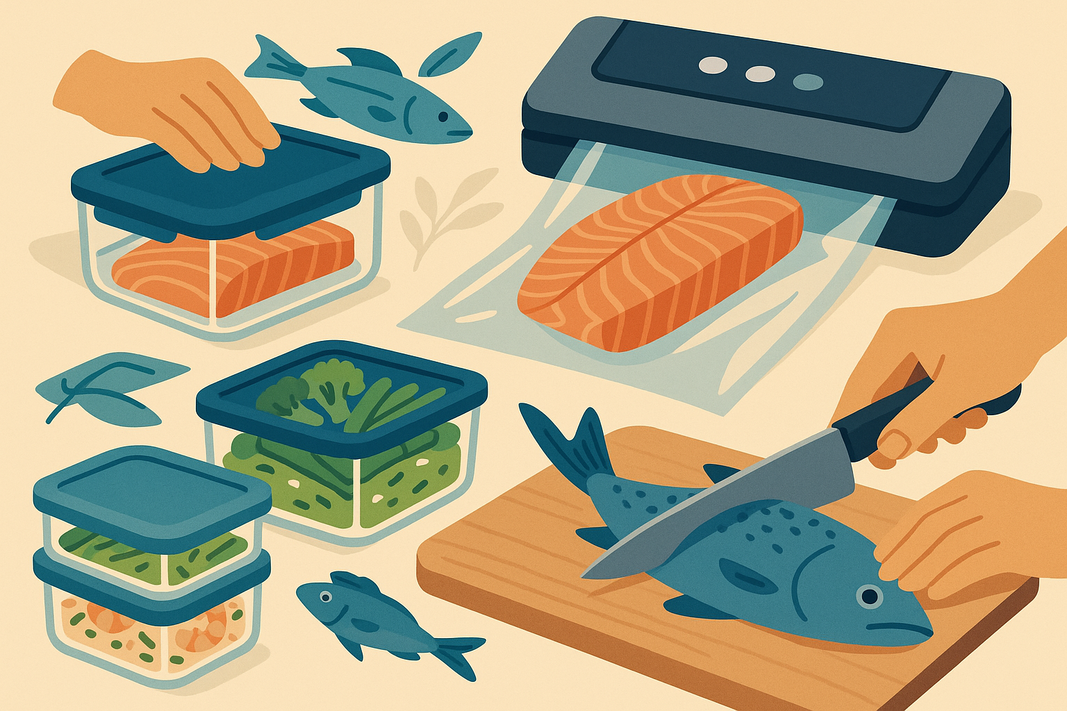 Advanced pescatarian meal prep techniques