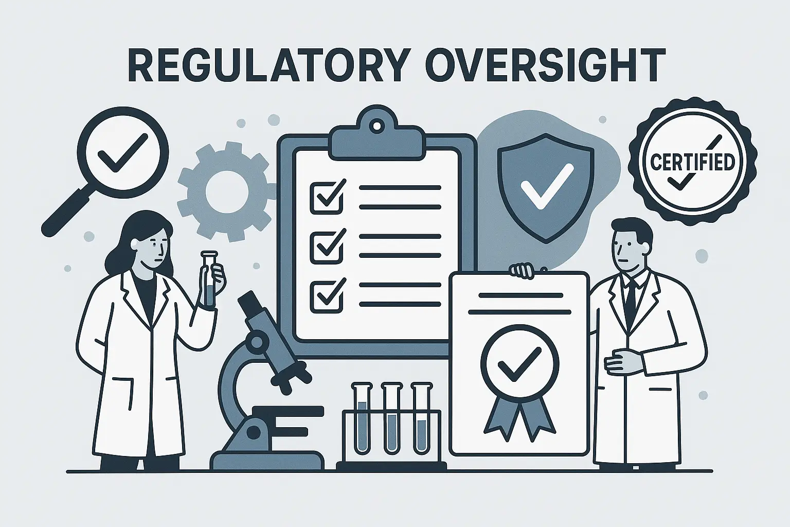 Testing regulation comparison
