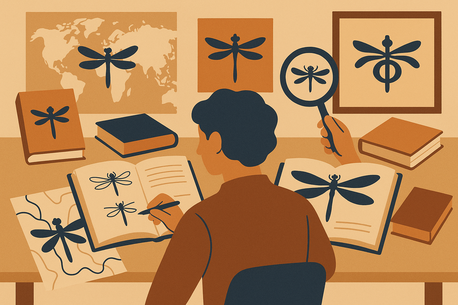 Personal dragonfly tattoo story discovery process
