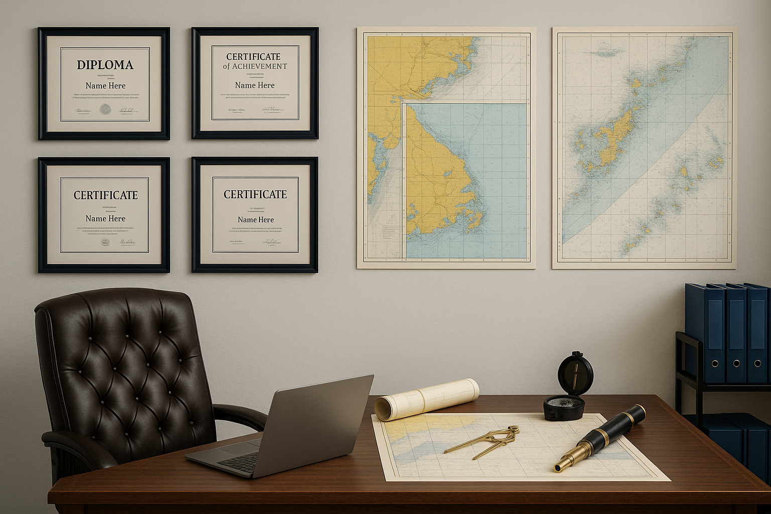 Maritime career documentation support