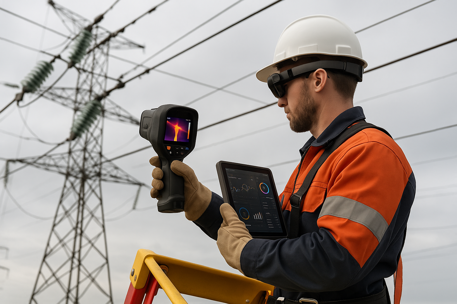 Modern lineman equipment and safety gear