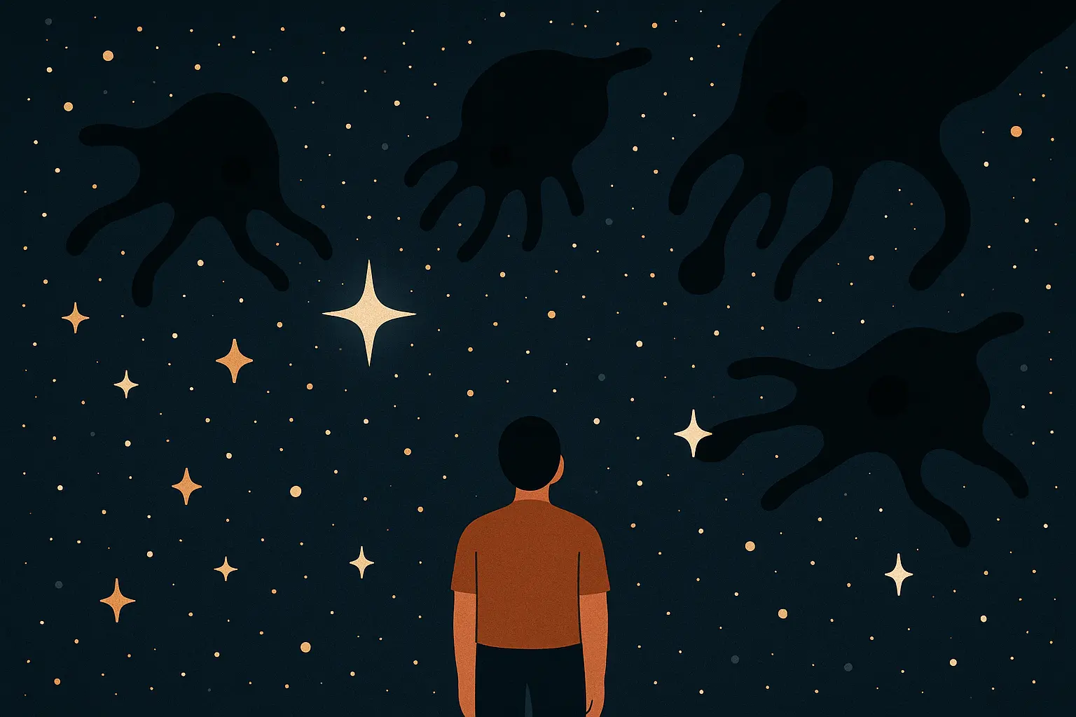 Cosmic horror and existential dread themes