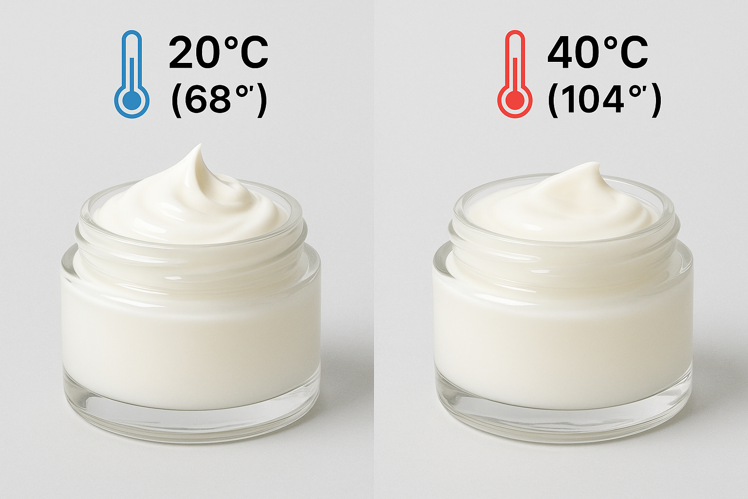 Estradiol cream warming technique