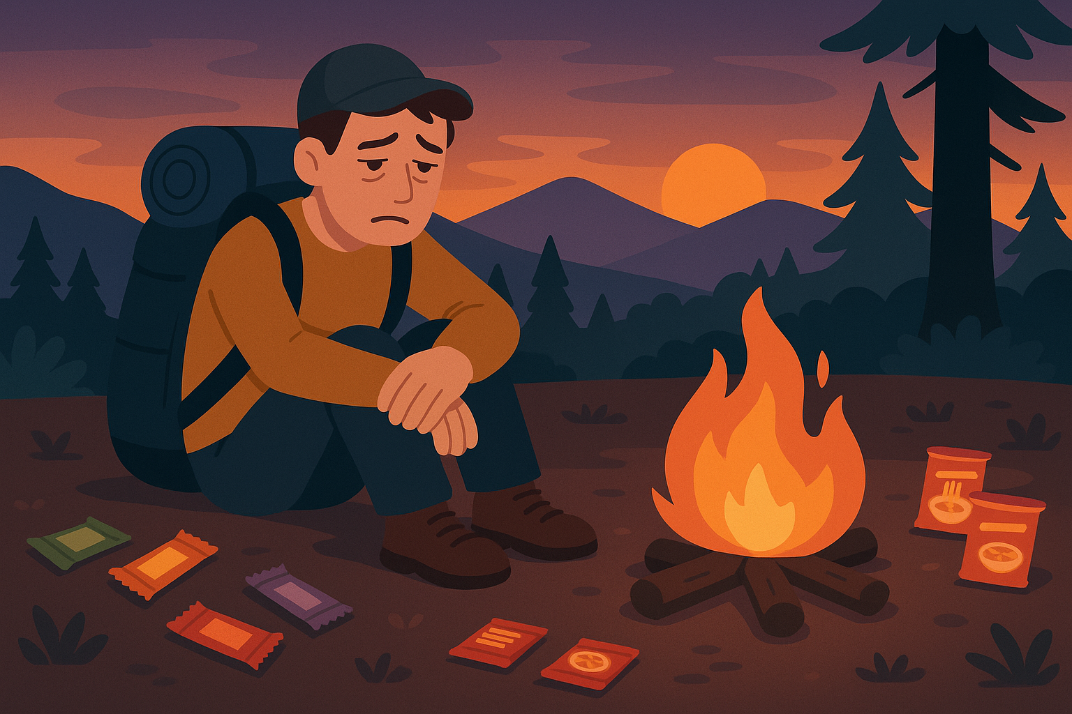 Backpacking nutrition planning guide