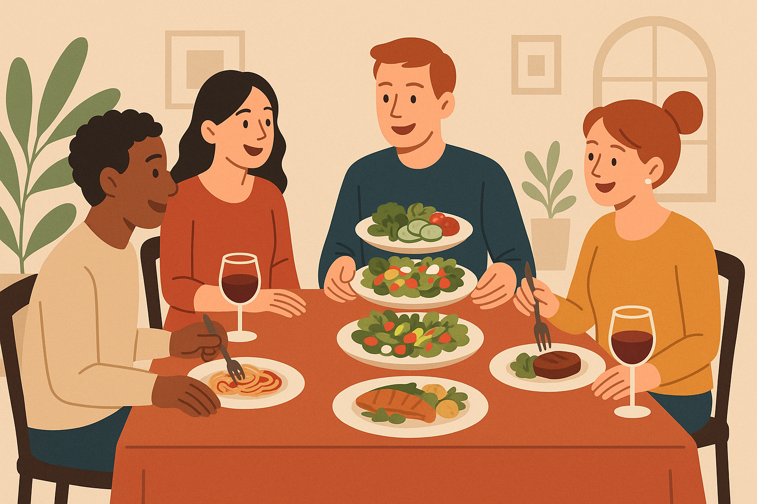 Social eating strategies