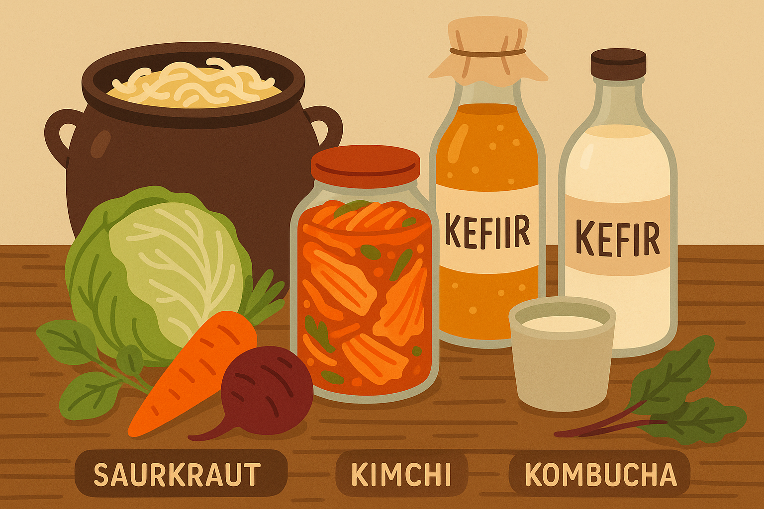 Traditional fermented foods for pregnancy