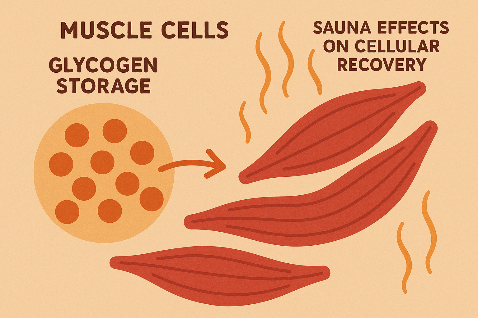 Post-workout glycogen replenishment in sauna