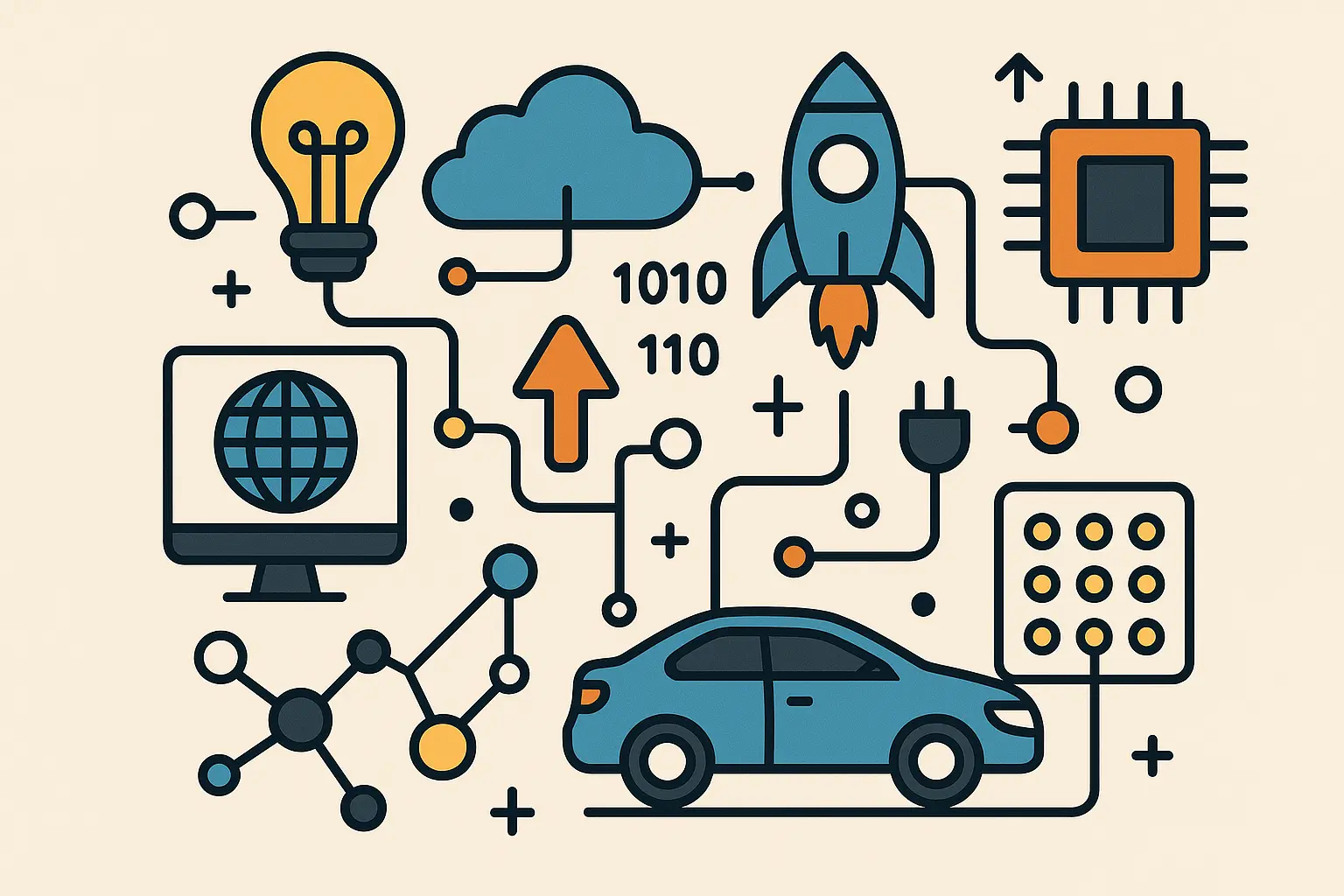 Technology innovation transforming multiple industries