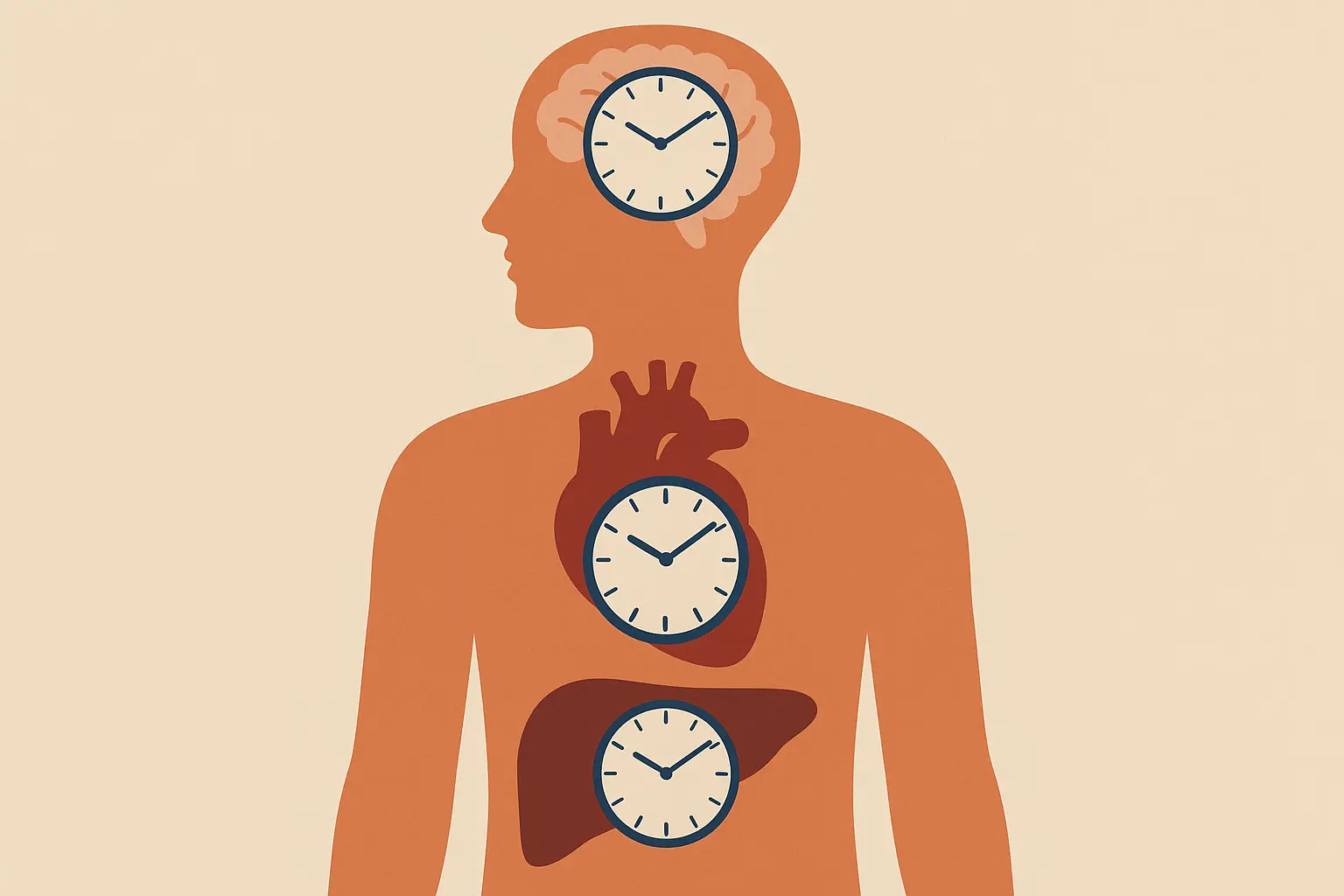 Circadian rhythm impact on biological aging markers