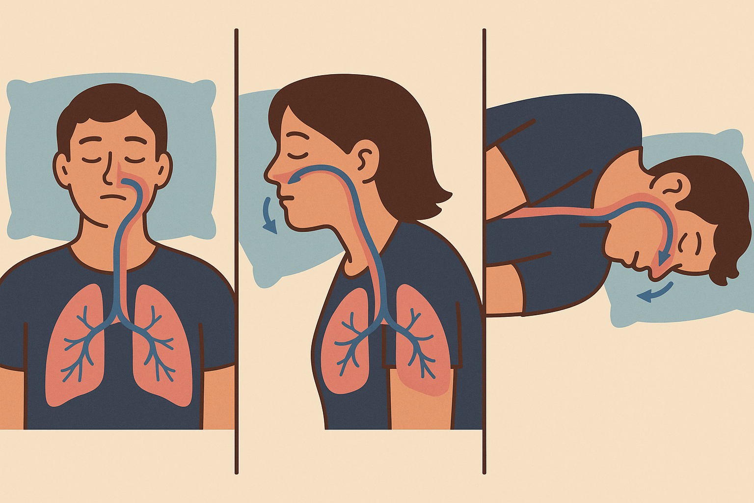 Sleep position oxygen levels