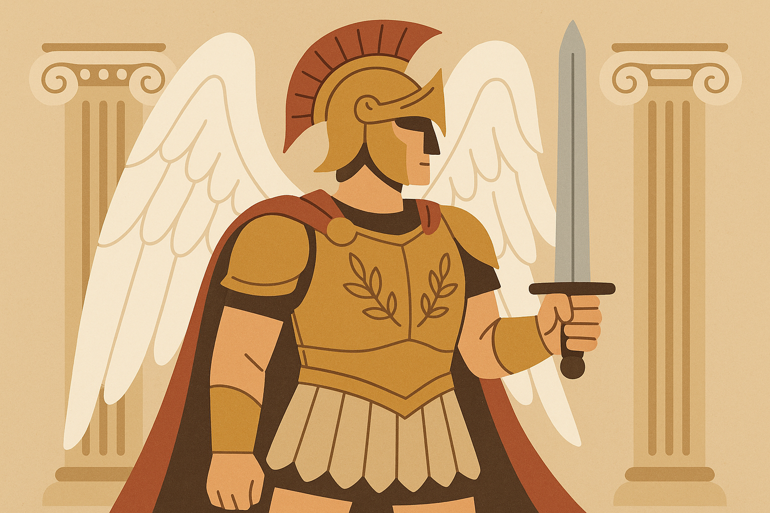 Mythological warrior tattoo designs featuring Valkyries and divine warriors