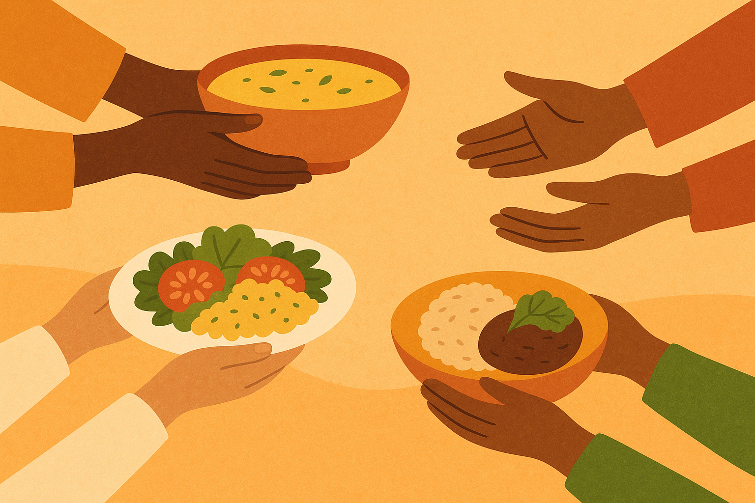 Community meal support system