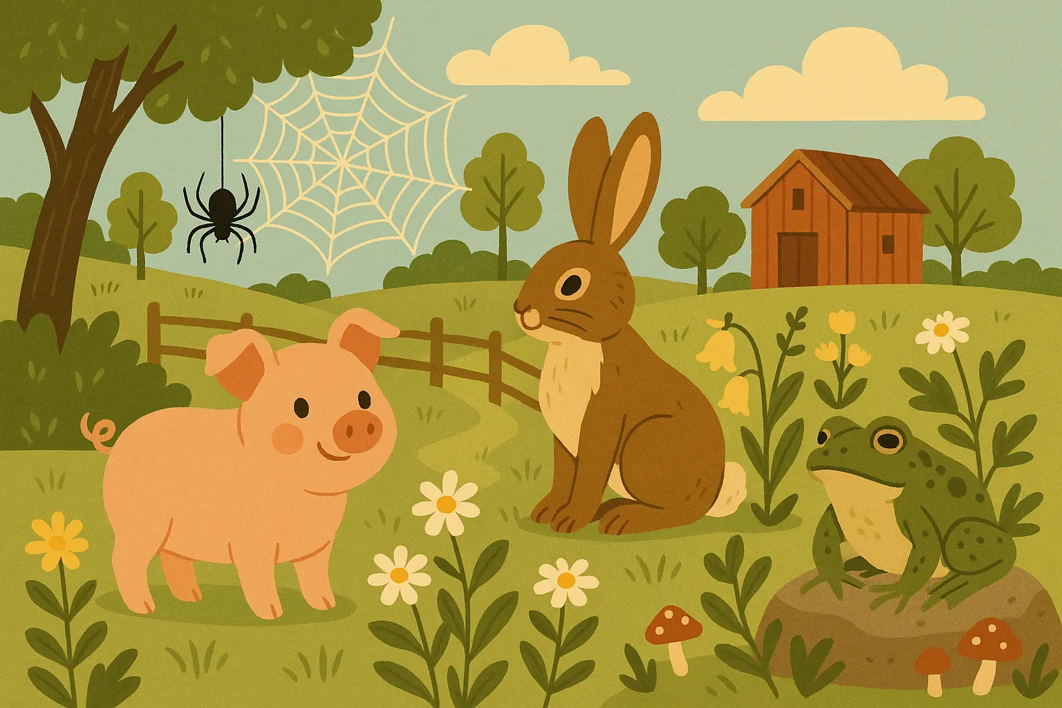 Modern environmental children's books featuring animals