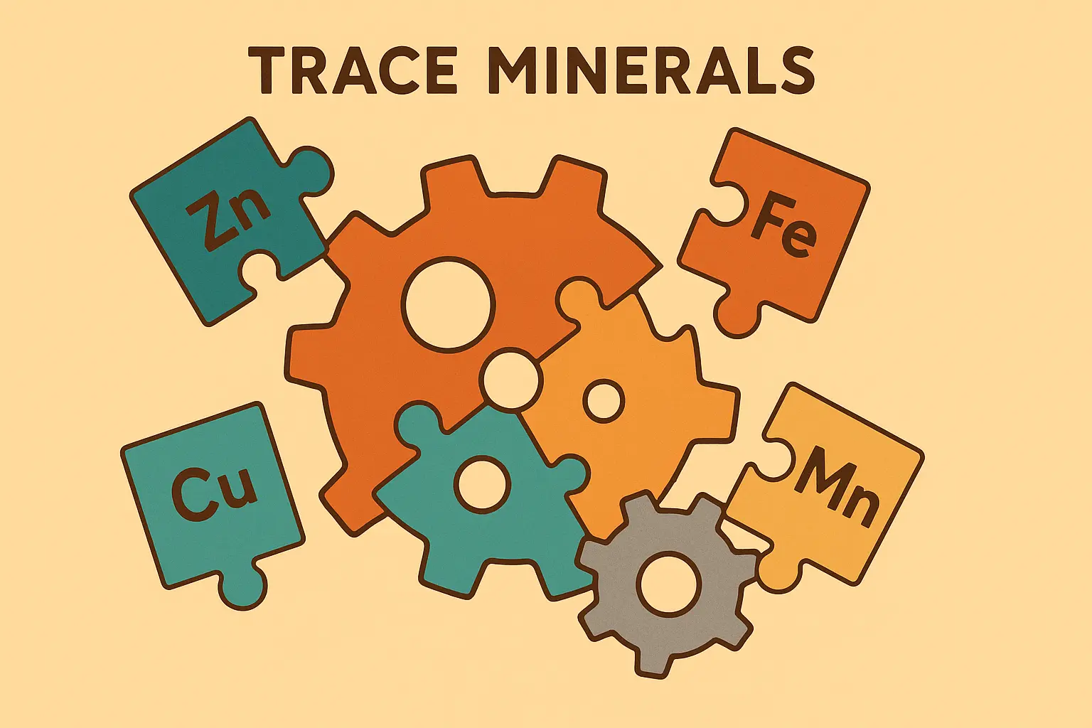 Trace minerals for longevity