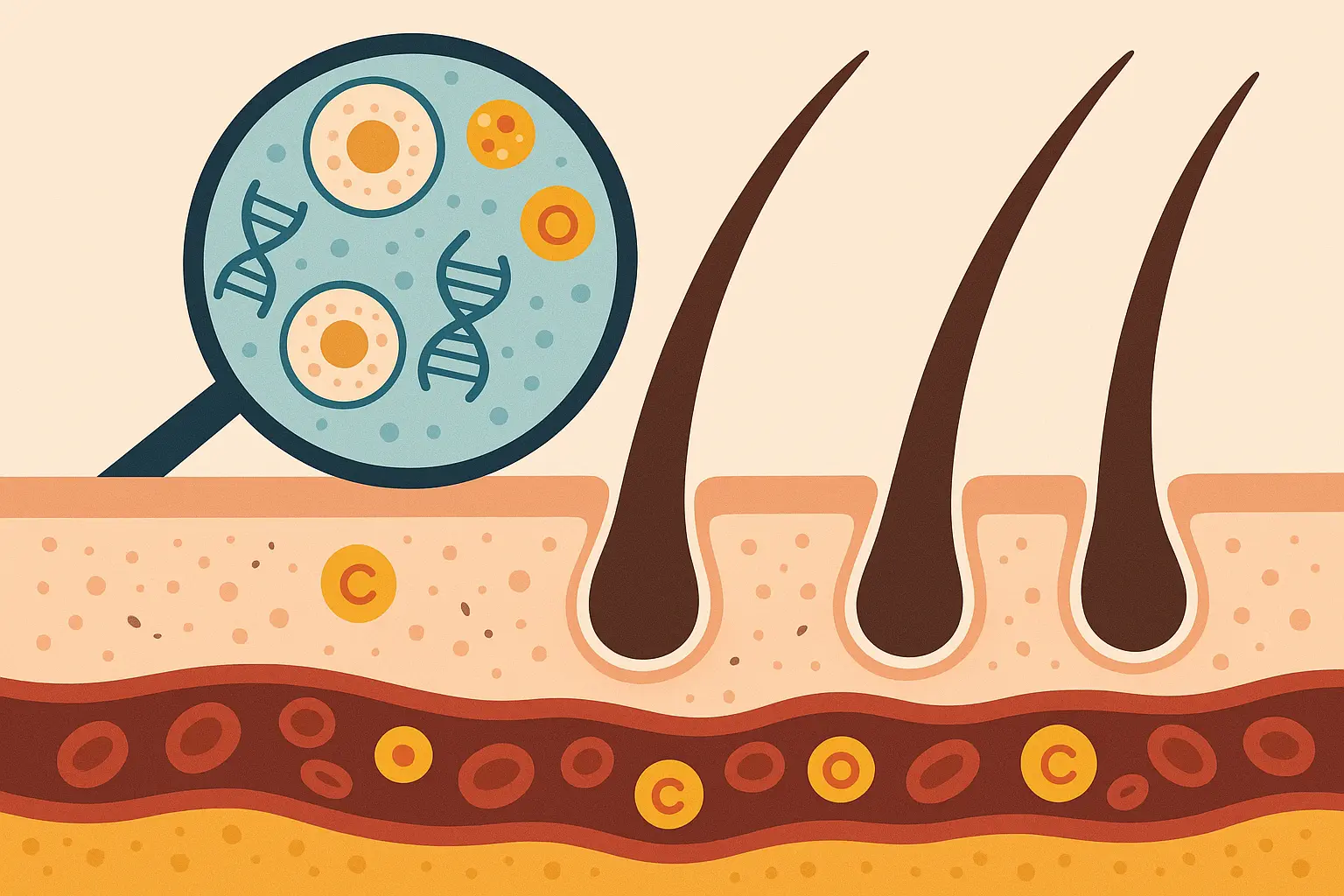 B12 vitamin and hair health connection