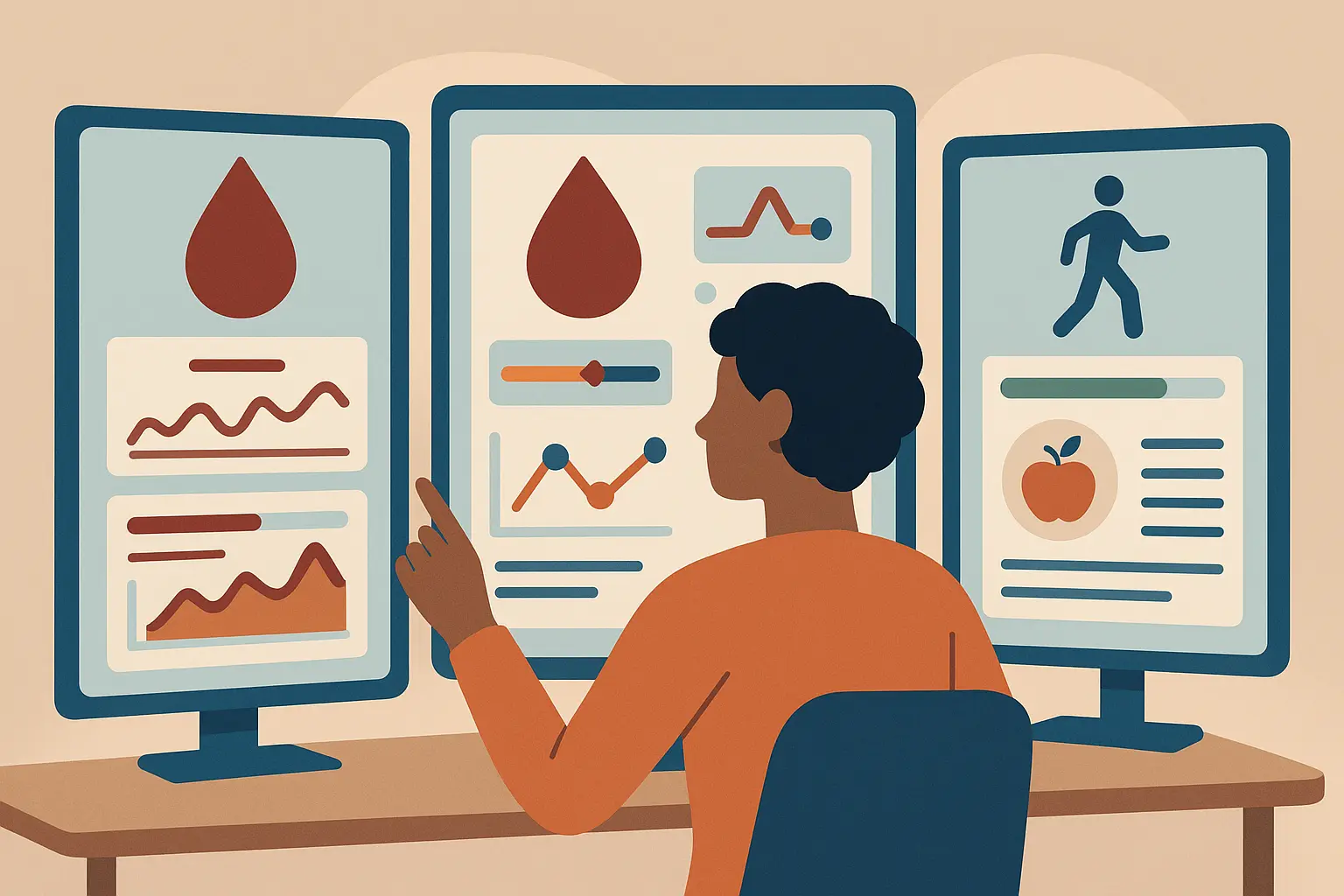 Personalized health optimization dashboard