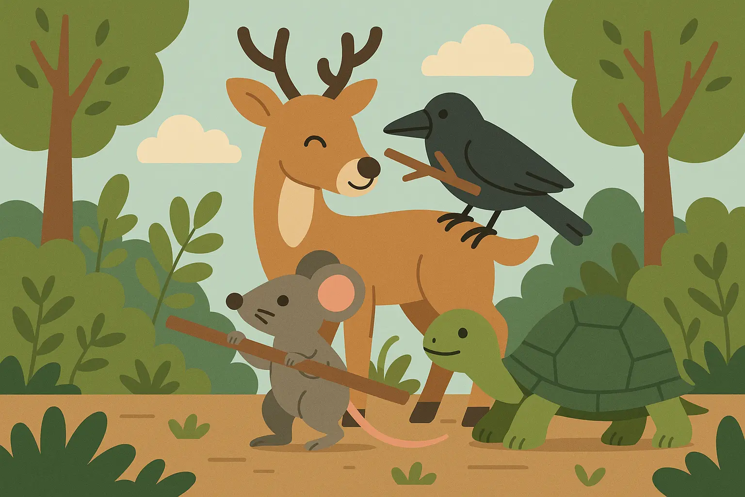 Real-world applications of Panchatantra stories