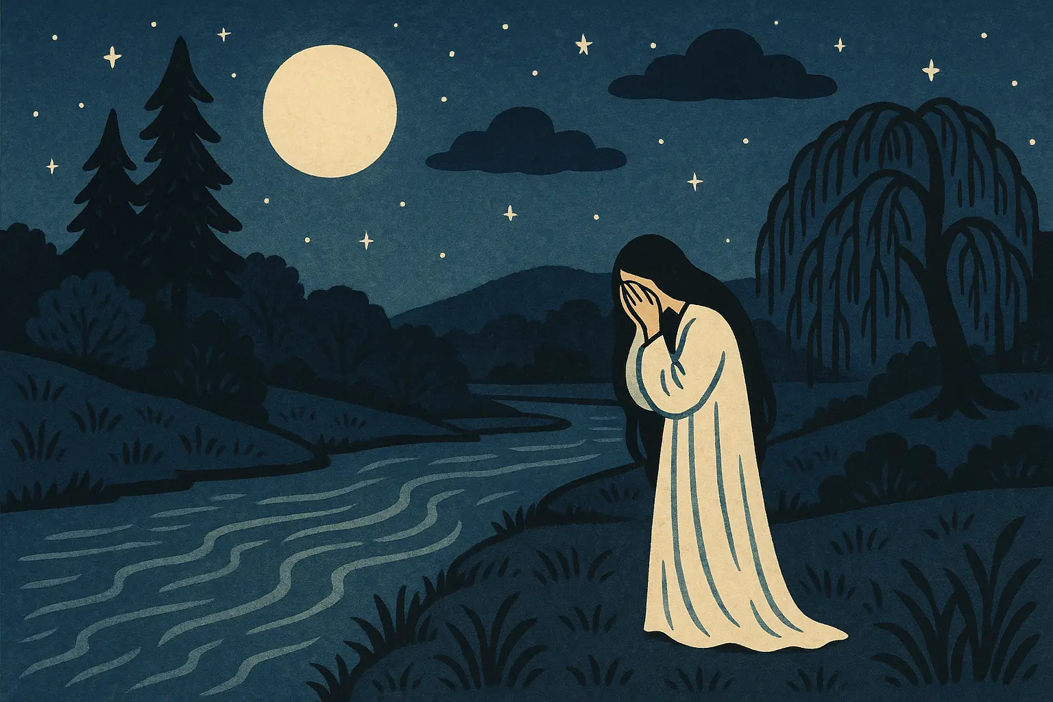 Cultural and folkloric ghost stories from diverse global traditions