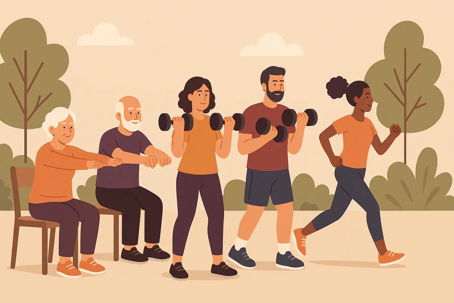 Age-specific weight loss transformation examples