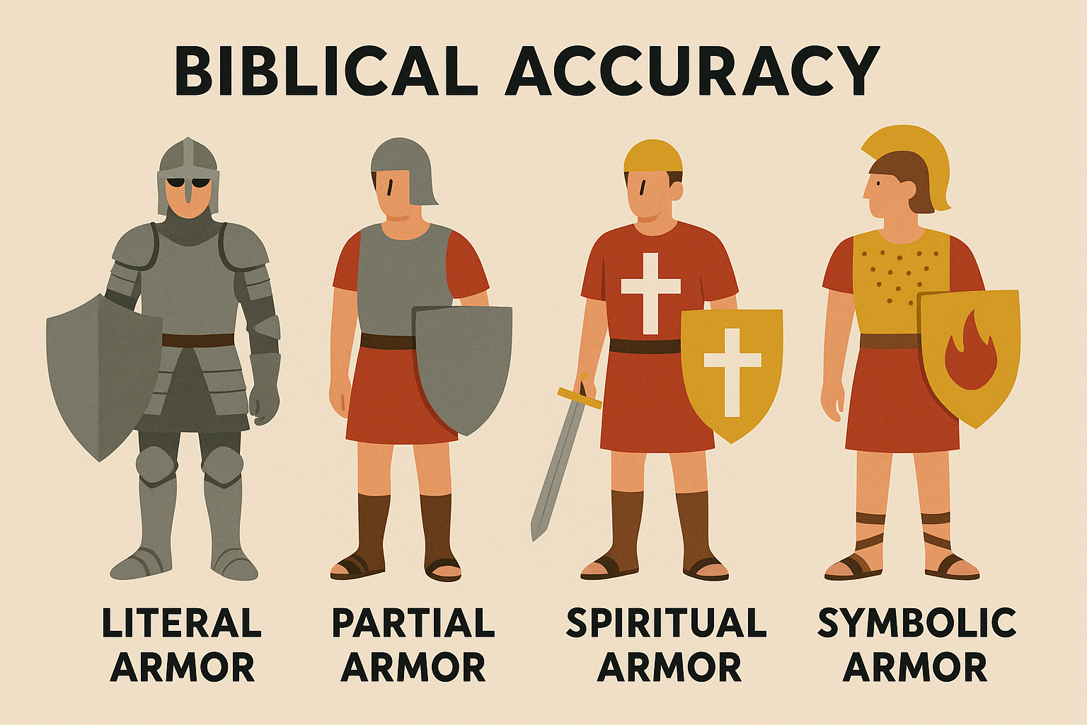 Biblical accuracy analysis for armor tattoo designs