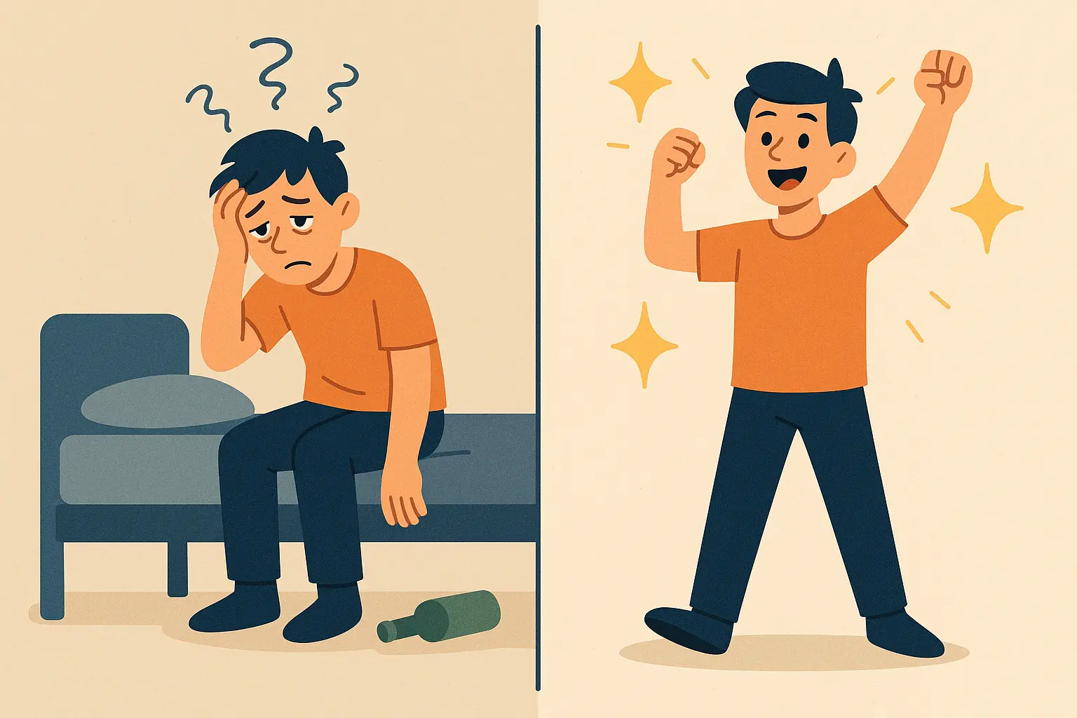 Understanding two day hangover recovery