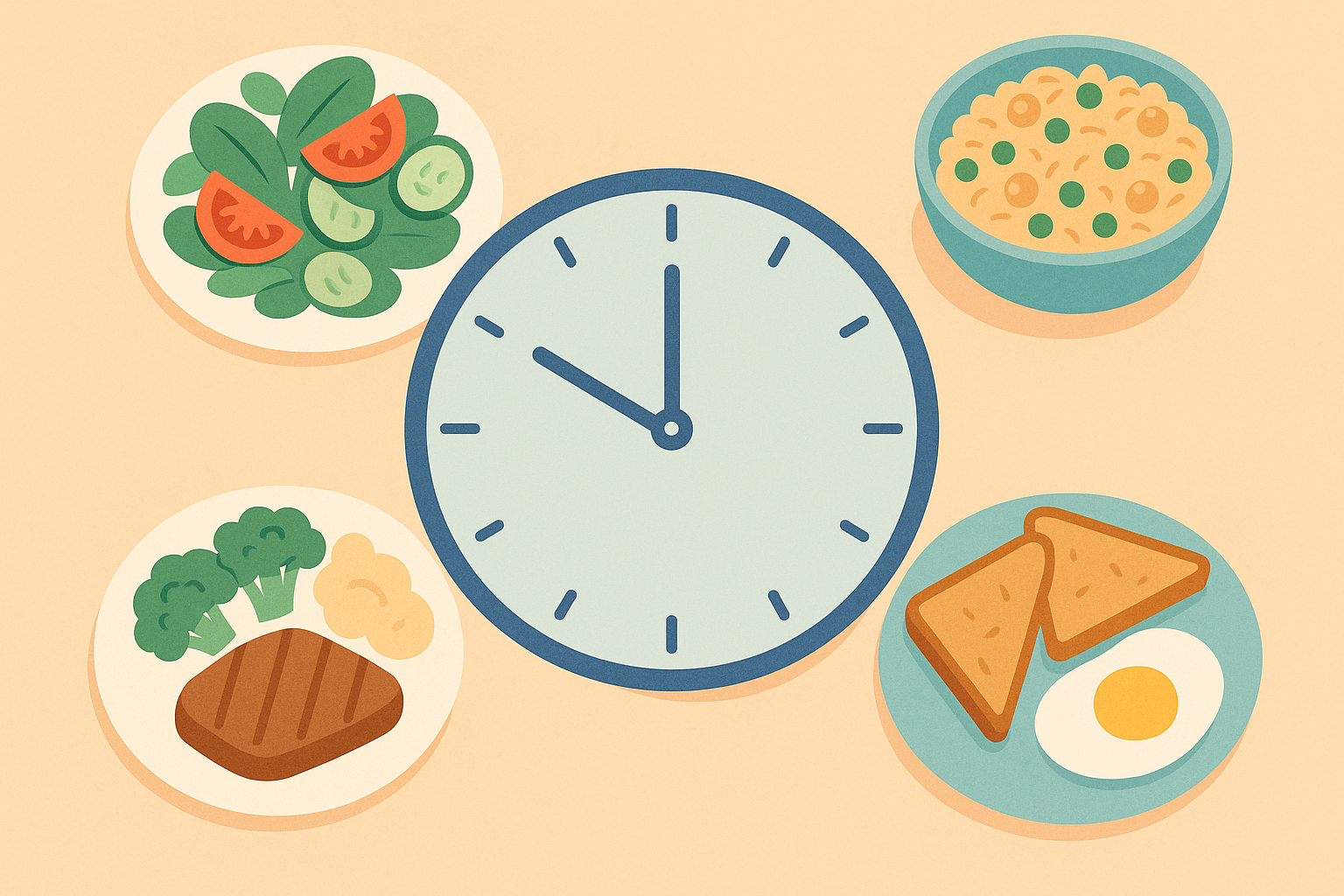 Circadian rhythm meal timing