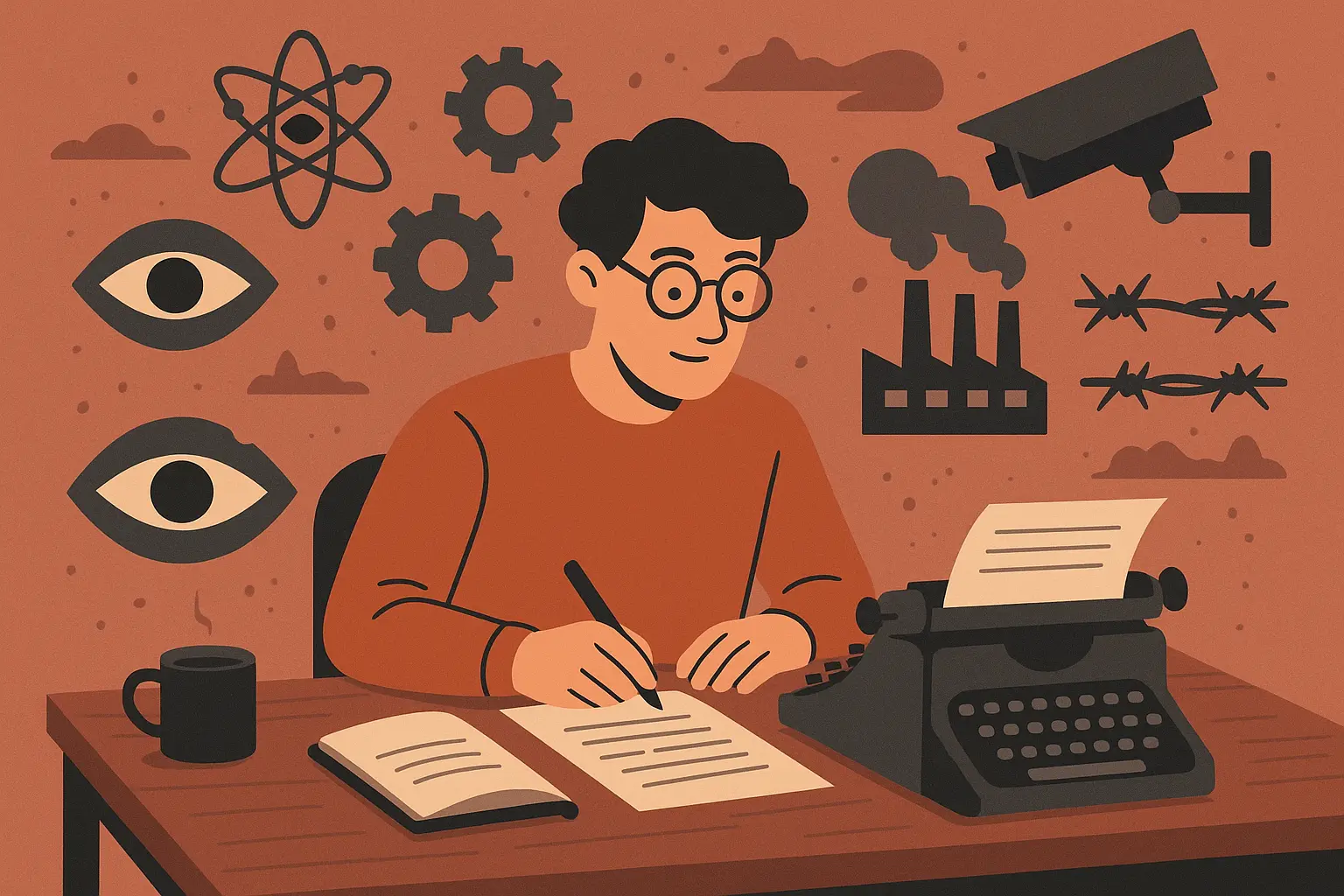 Creating dystopian masterpiece writing