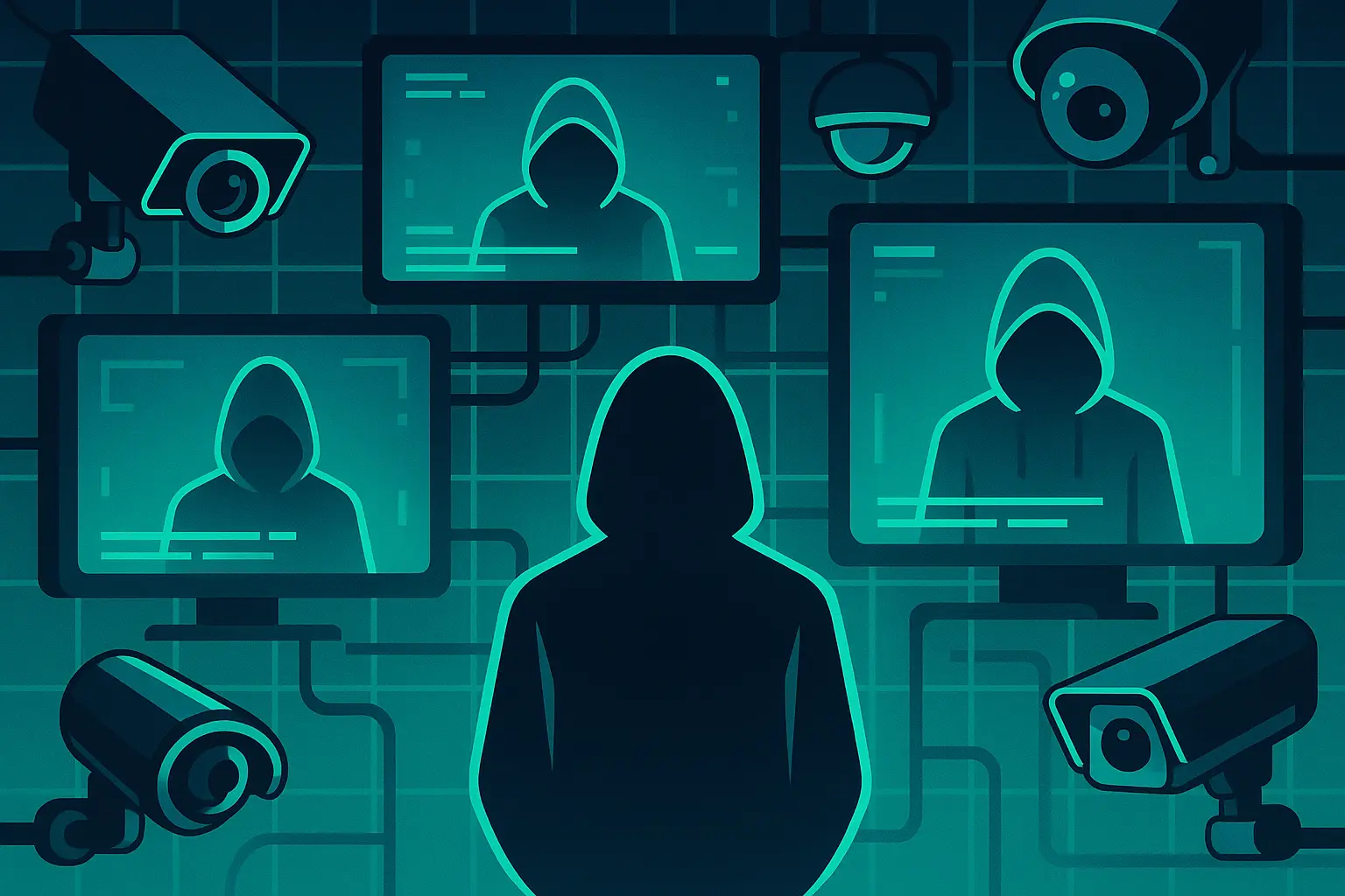 Technology surveillance dystopian themes