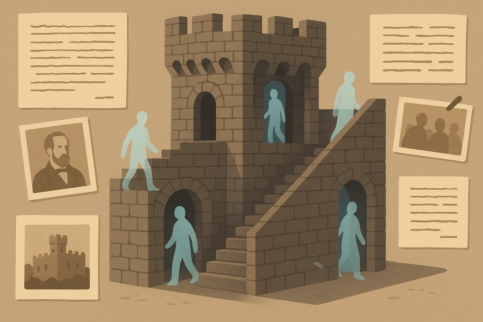 Historic haunted locations with documented paranormal activity