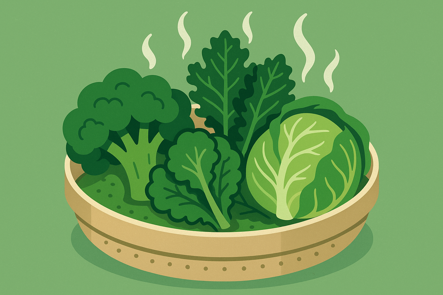 Properly prepared cruciferous vegetables for thyroid health