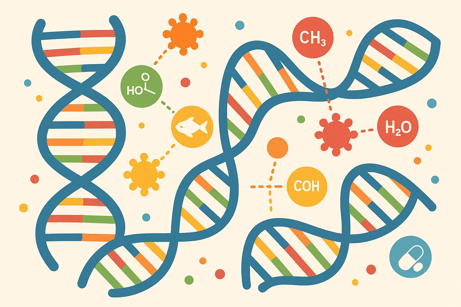 Gene expression and prenatal vitamins impact