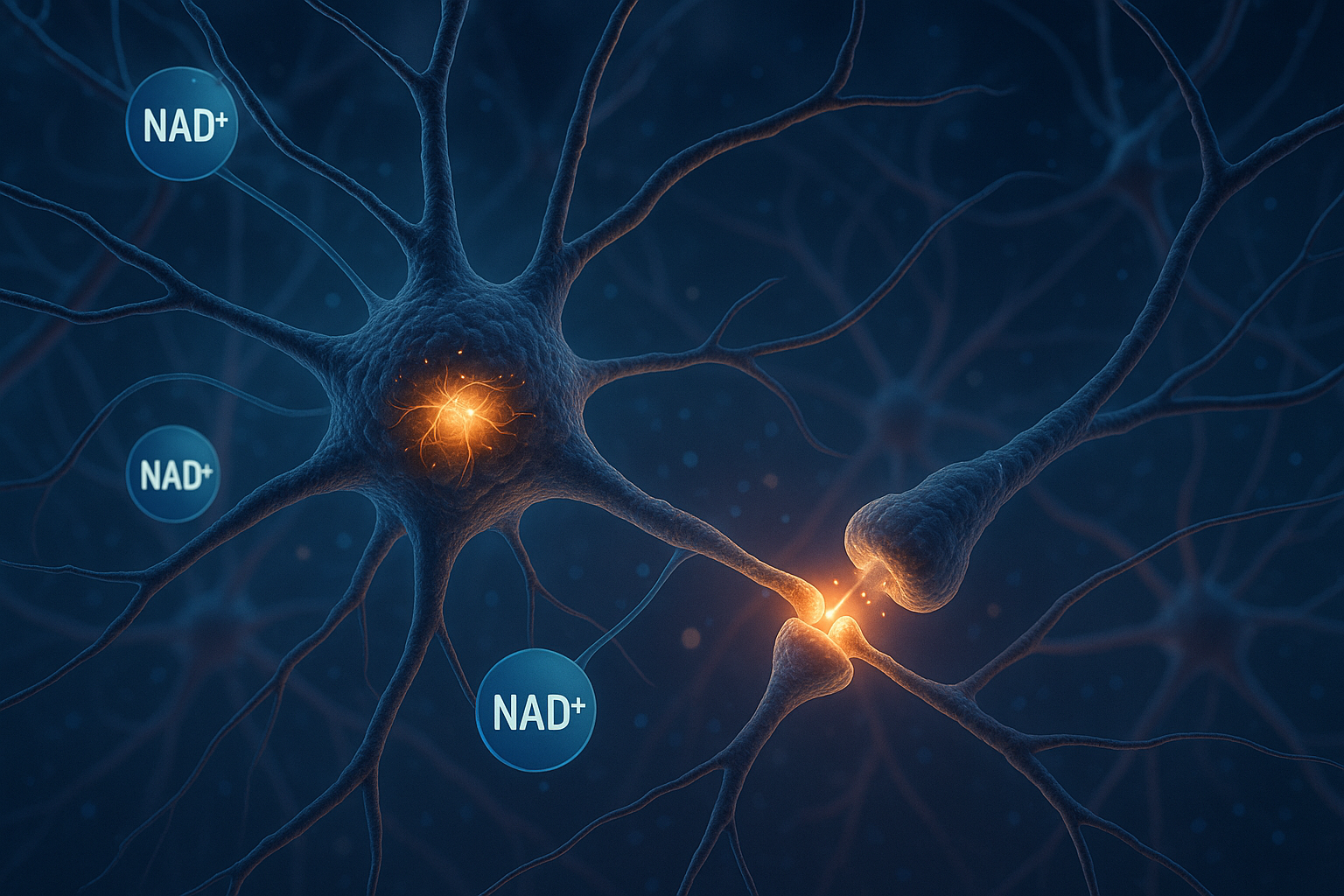 Brain NAD neurotransmitter connection