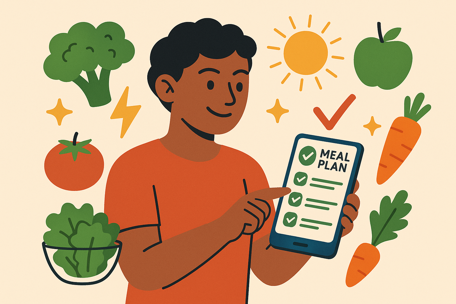 Complete meal planning system with personalized recommendations