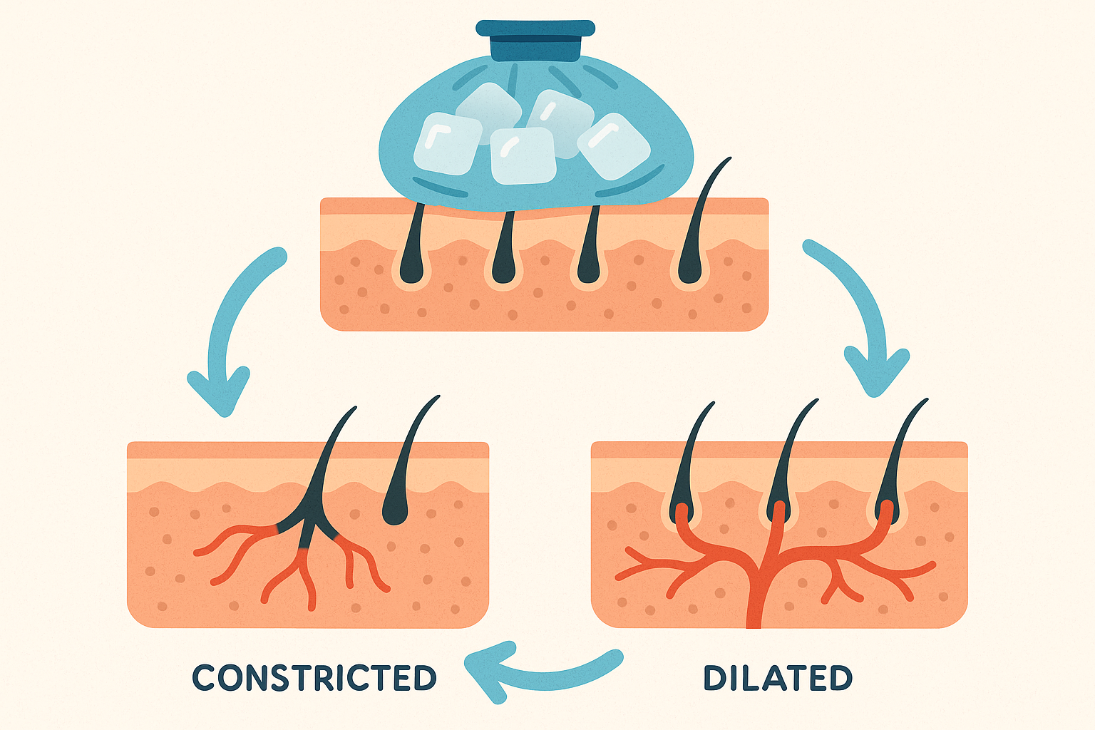 Hormetic stress benefits for scalp health