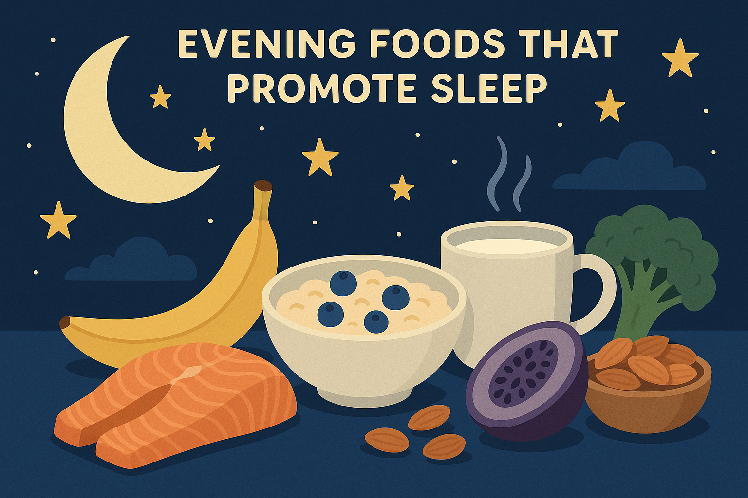 Sleep-supporting evening meal composition