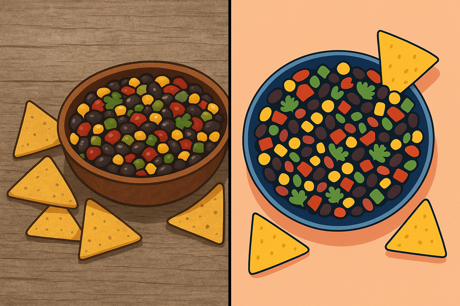Traditional Texas caviar vs modern cowboy caviar