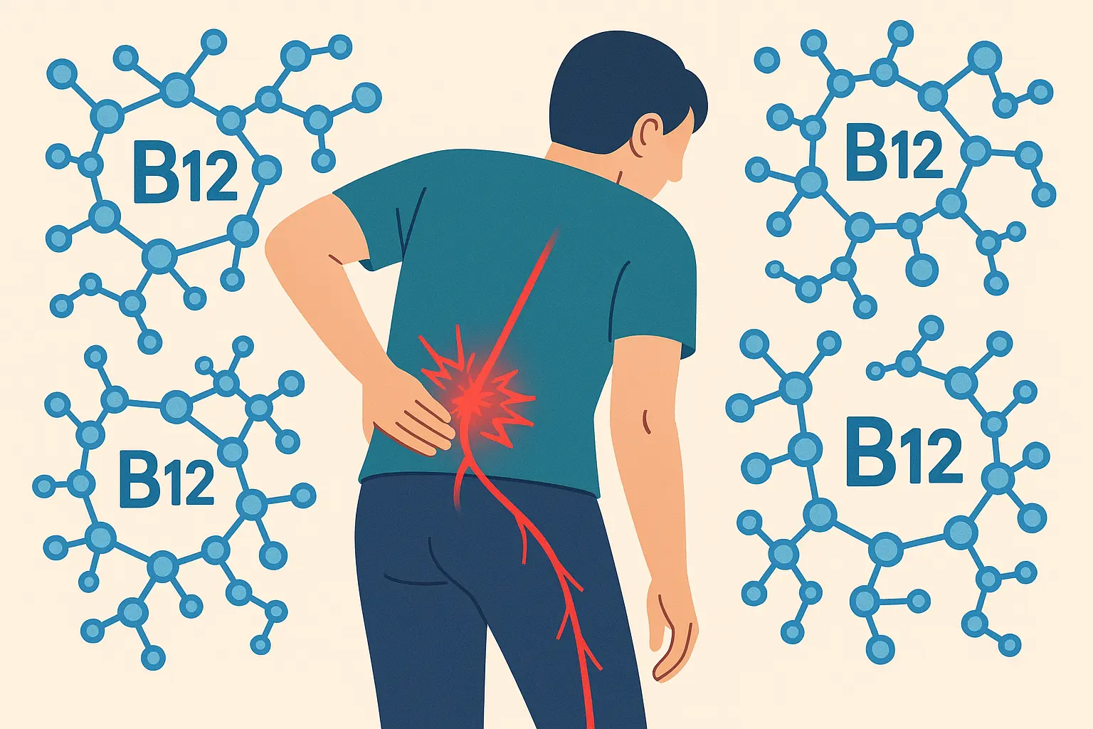 Vitamin B12 injection for sciatica nerve pain relief