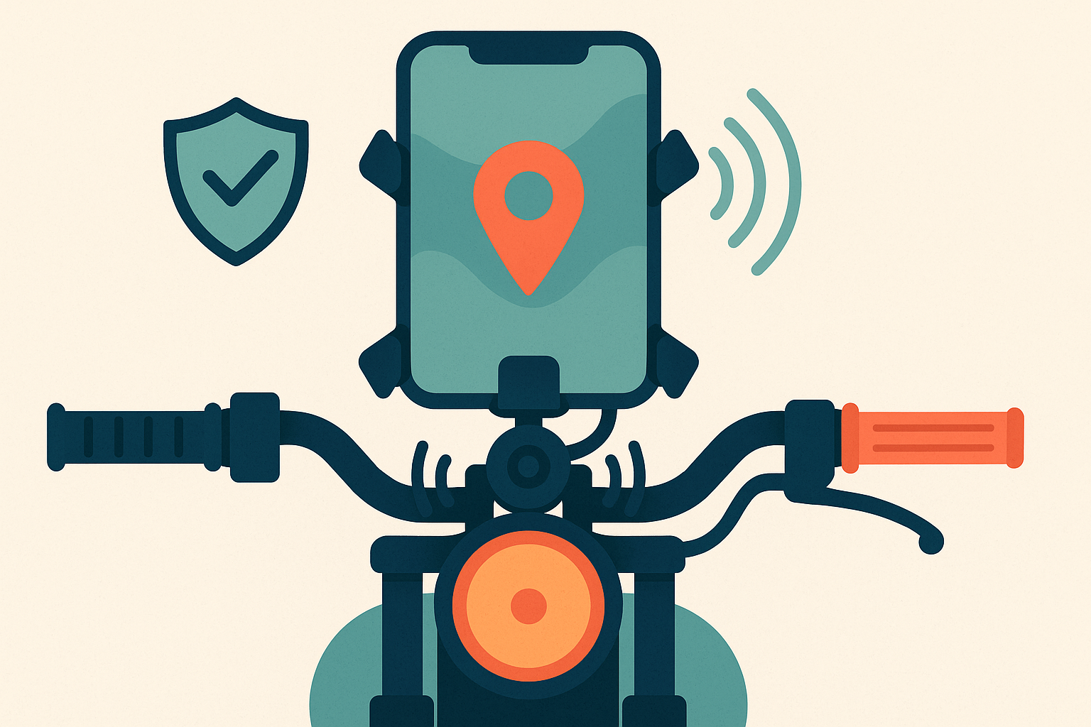 Smart features integration in motorcycle gloves