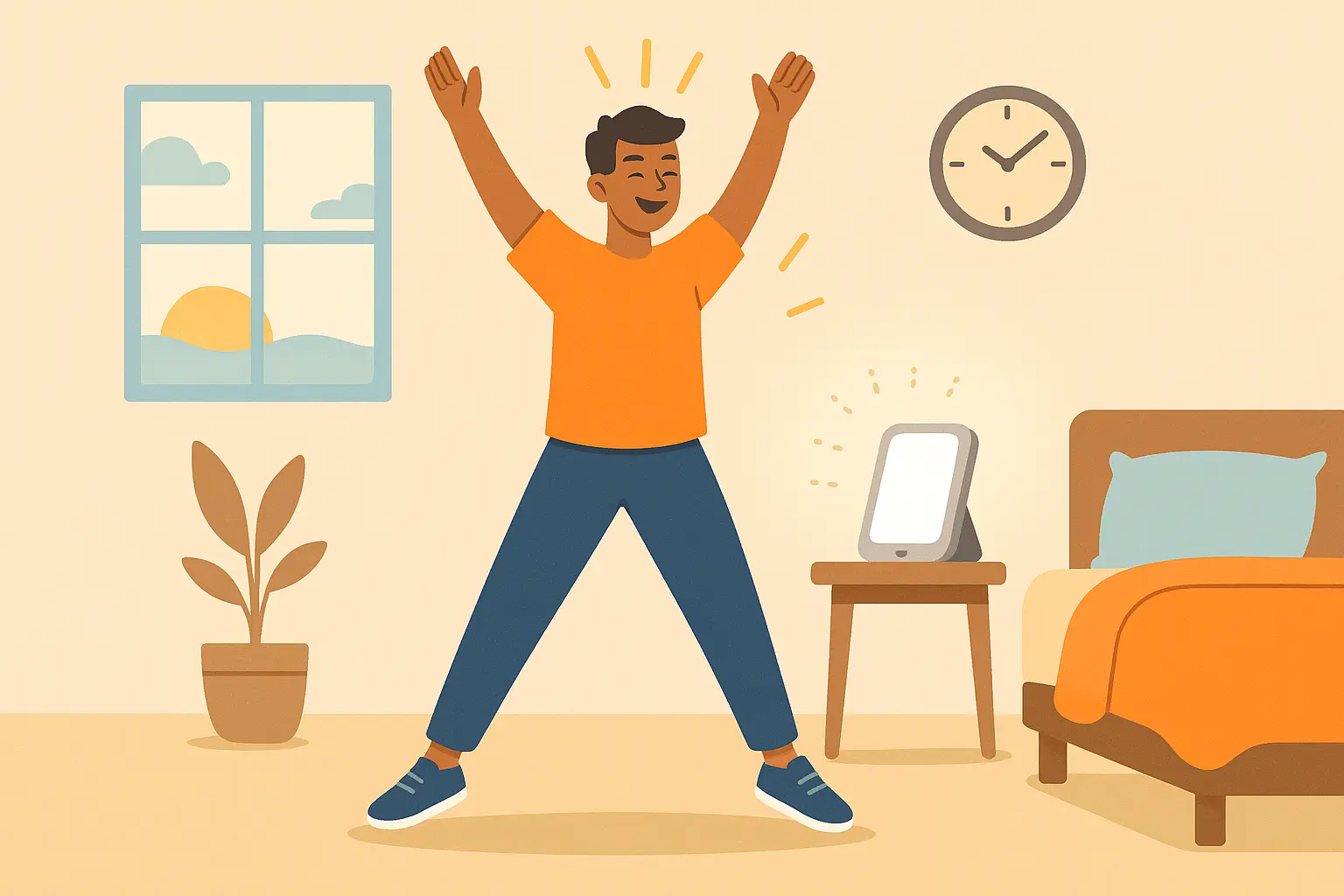 Light therapy for melatonin hangover recovery