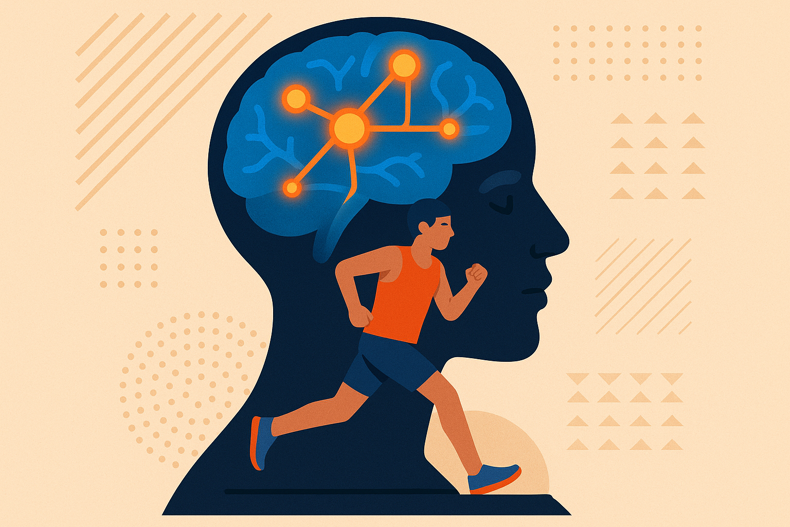Brain training for running performance