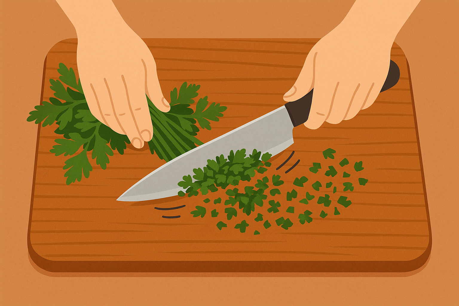 Chimichurri sauce preparation techniques and textures