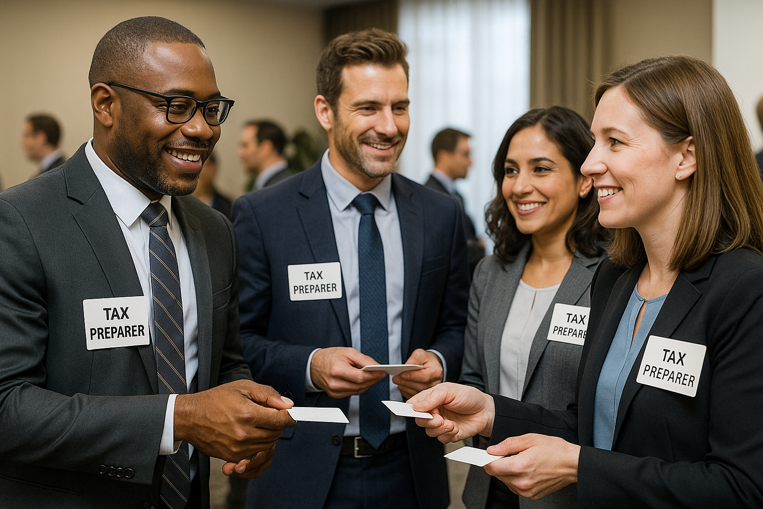 Tax preparer professional development and networking