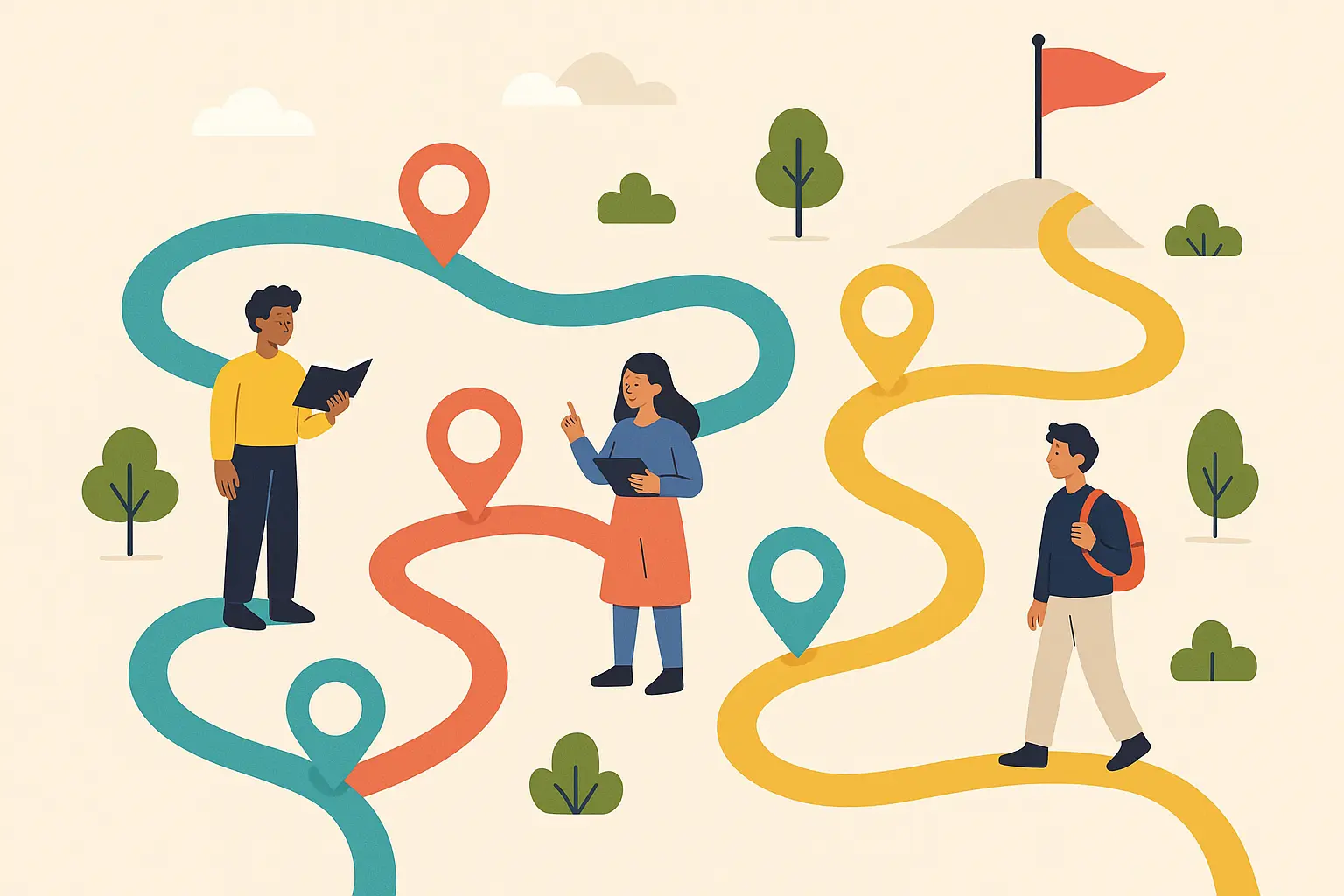 Personal timeline strategy planning