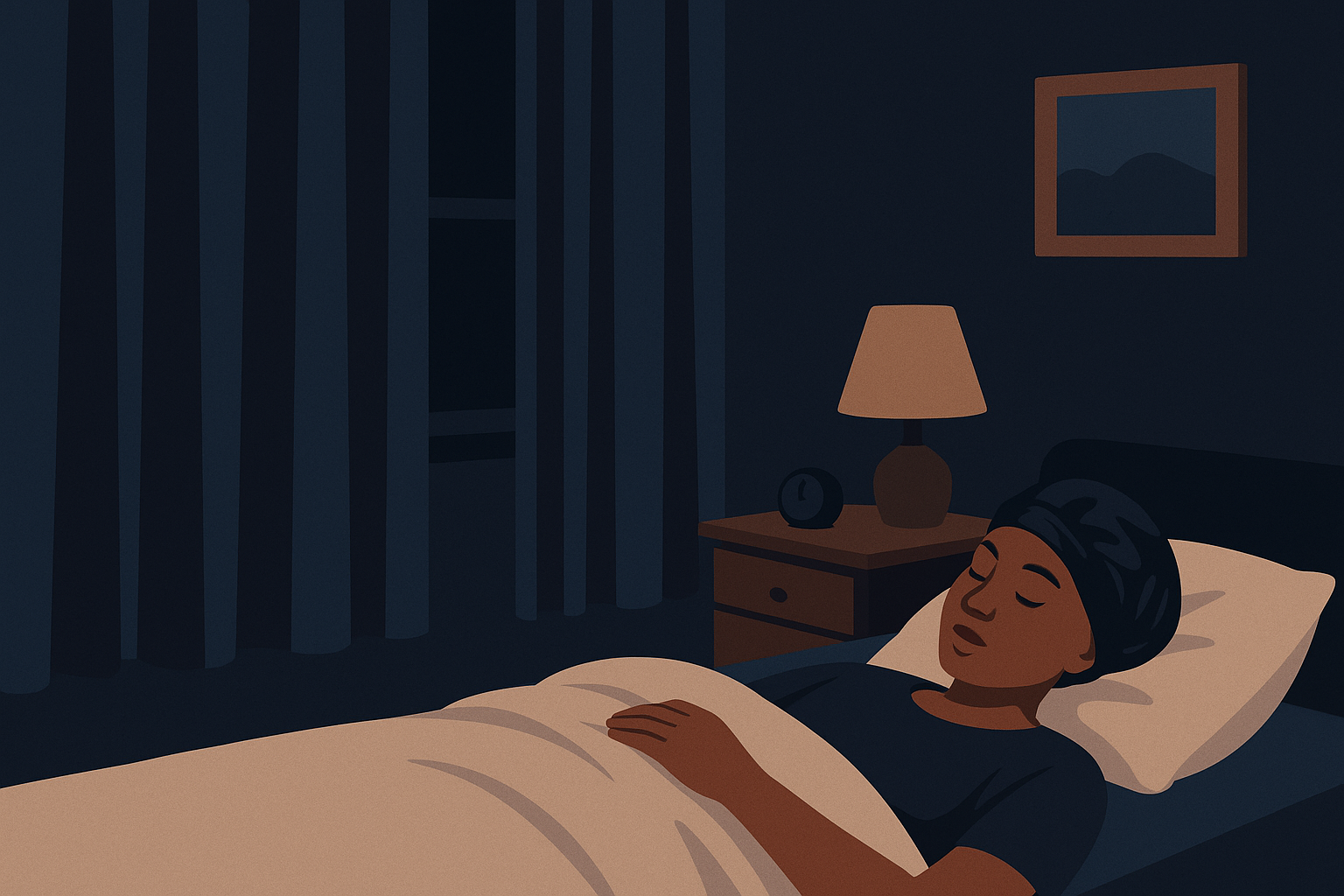 Optimal sleep environment for hair regeneration