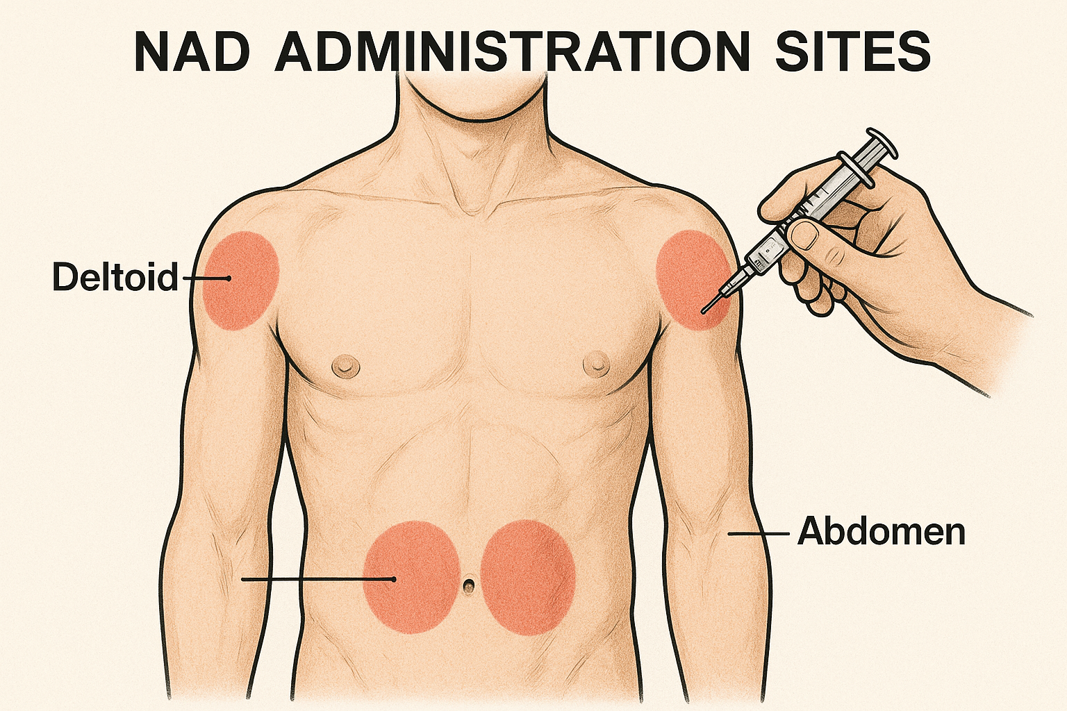 NAD injection protocols safety
