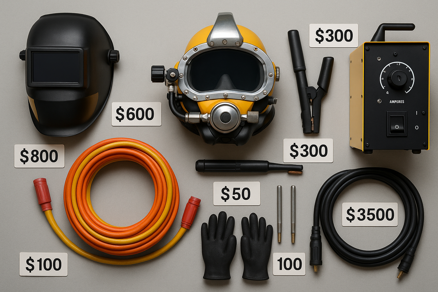 Underwater welding equipment investment strategy